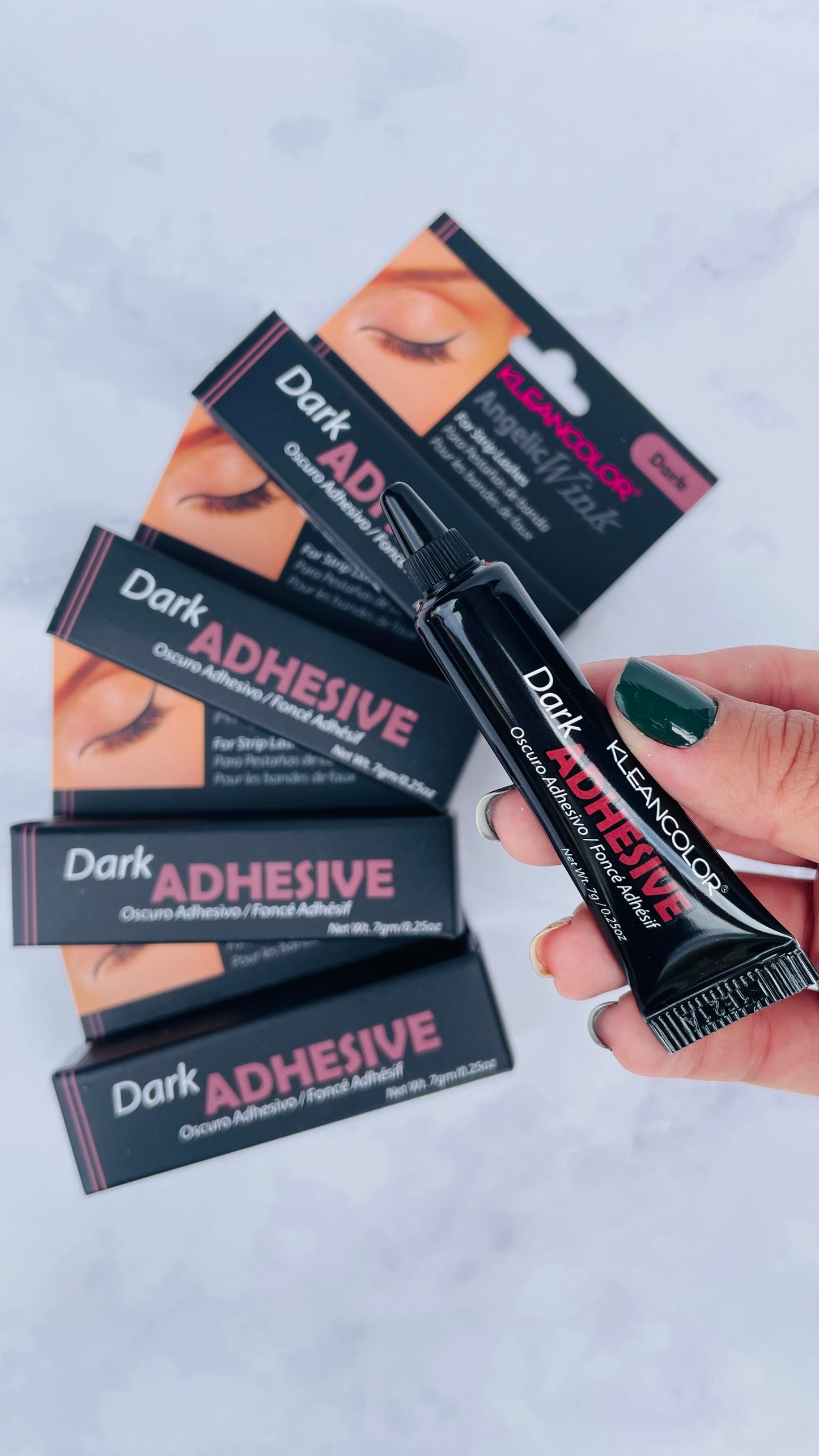 Pega para pestañas negra - KleanColor