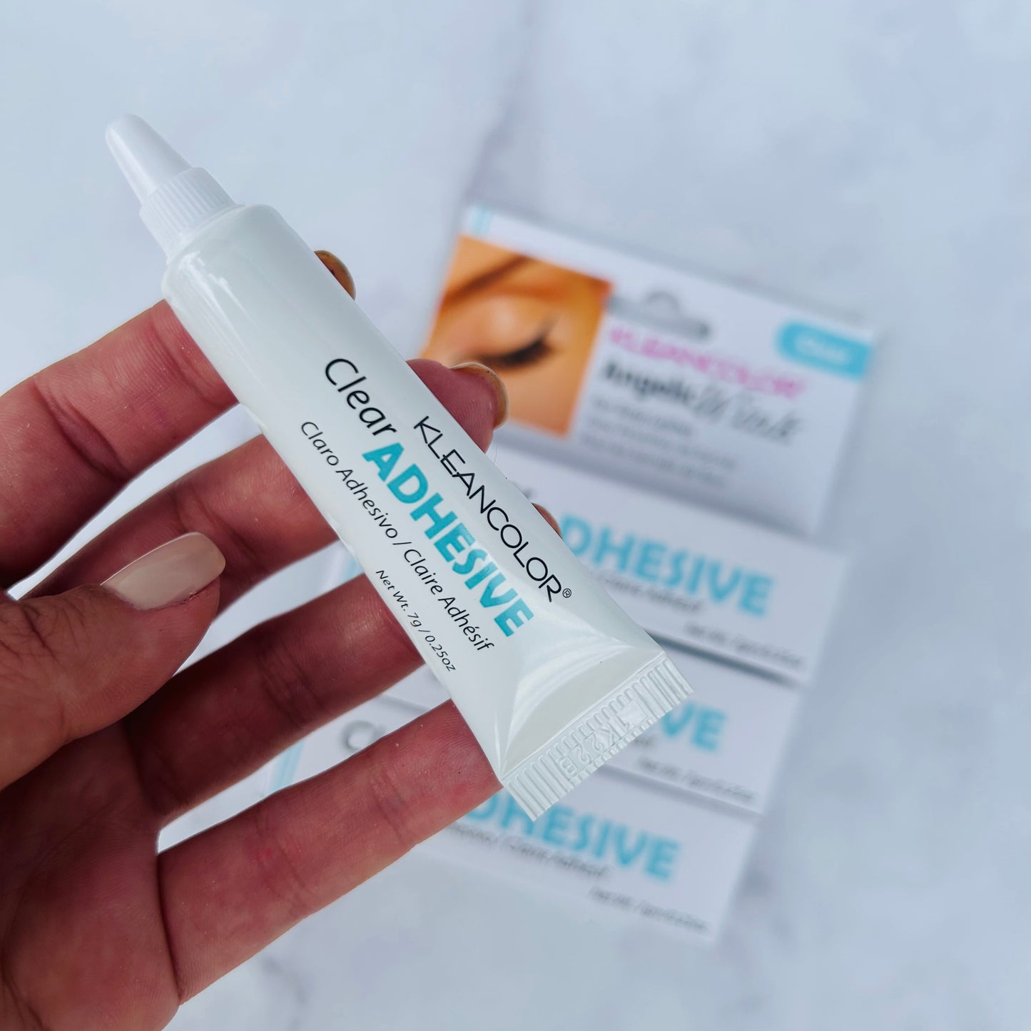 Pega para pestañas transparente - KleanColor