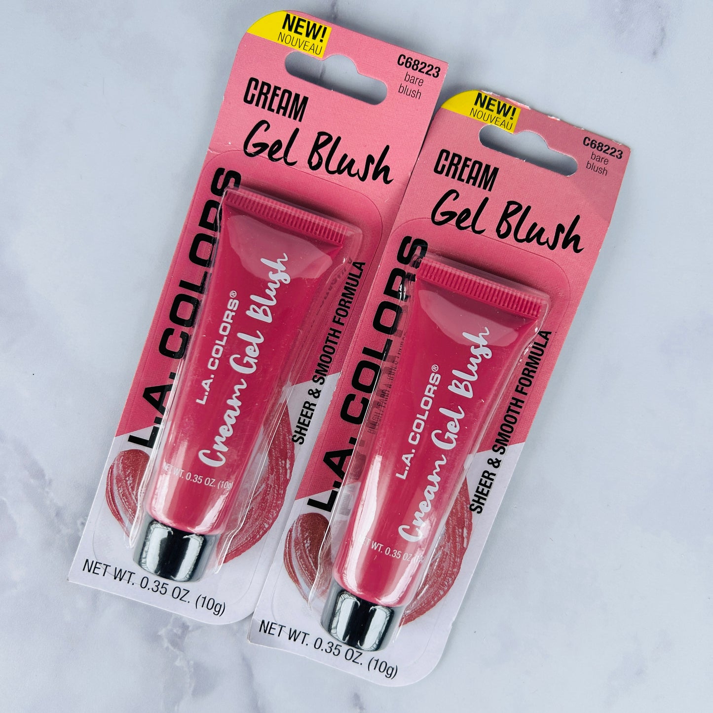 Rubor crema Bare Blush - L.A Colors