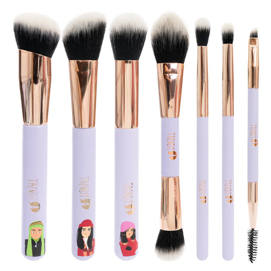 Kit brochas lila RBD - Trendy