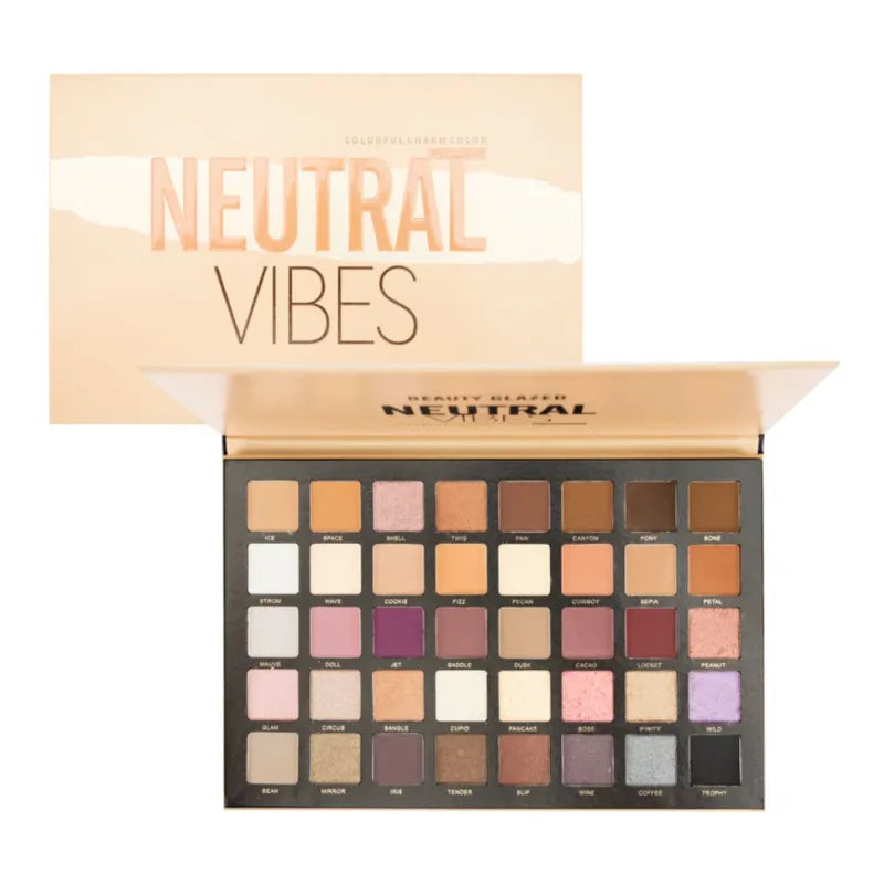 Sombras Neutral Vibes - Beauty Glazed