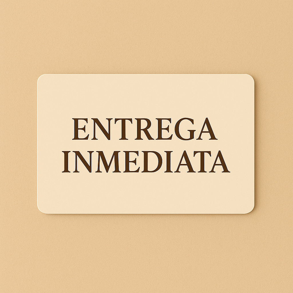Entrega inmediata (Importados)