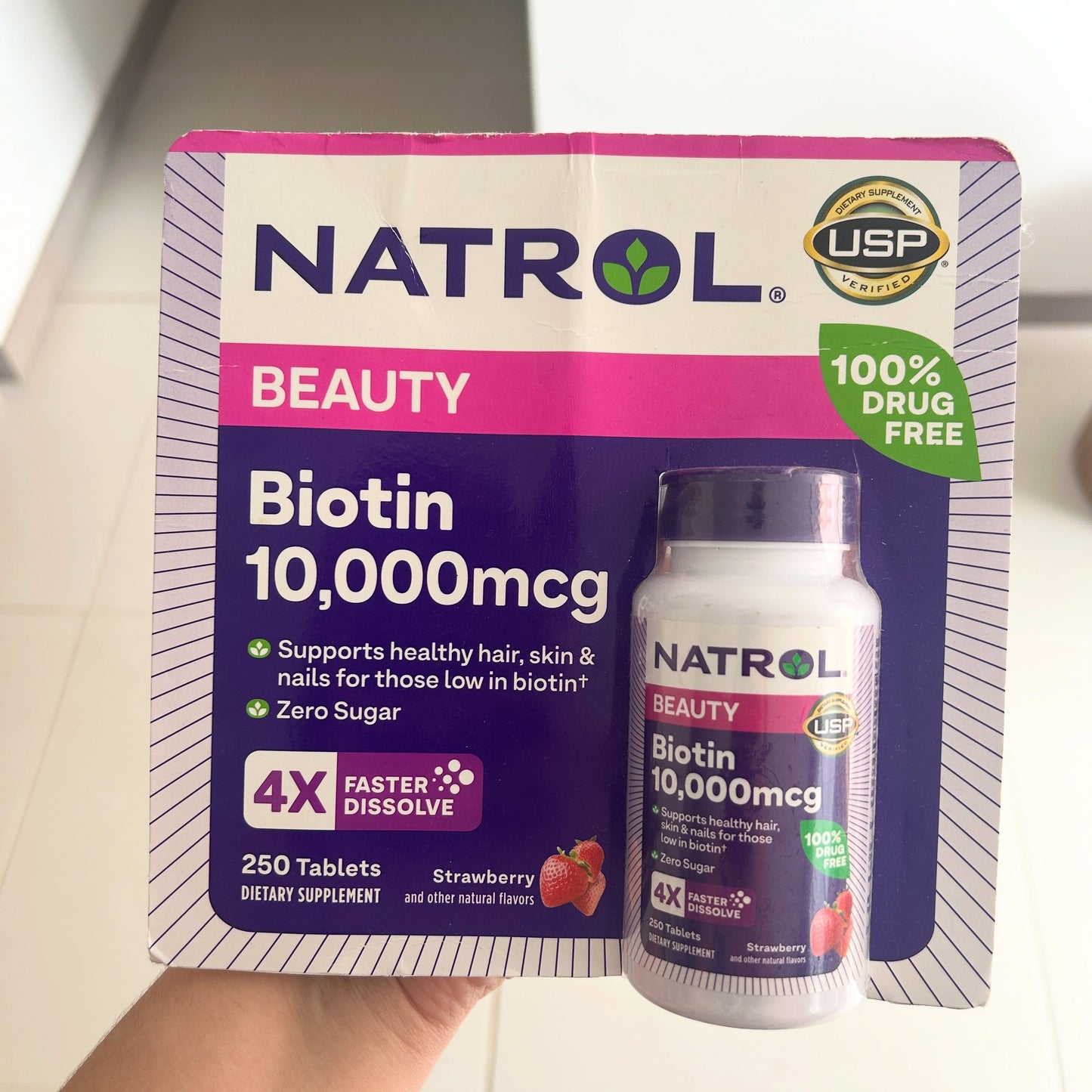 Tabletas Biotina - Natrol