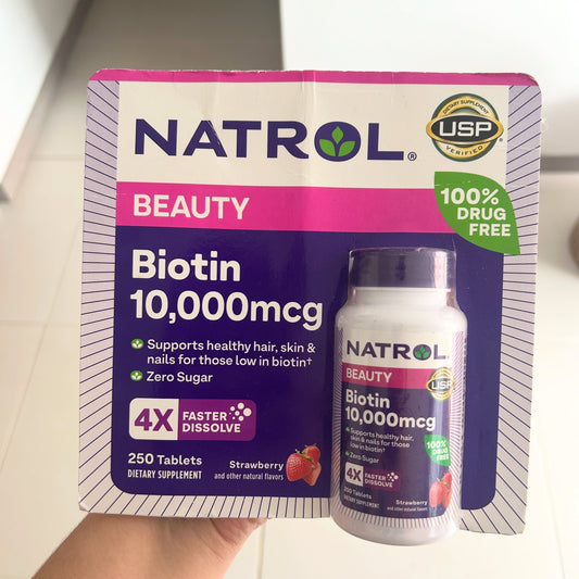 Tabletas Biotina - Natrol