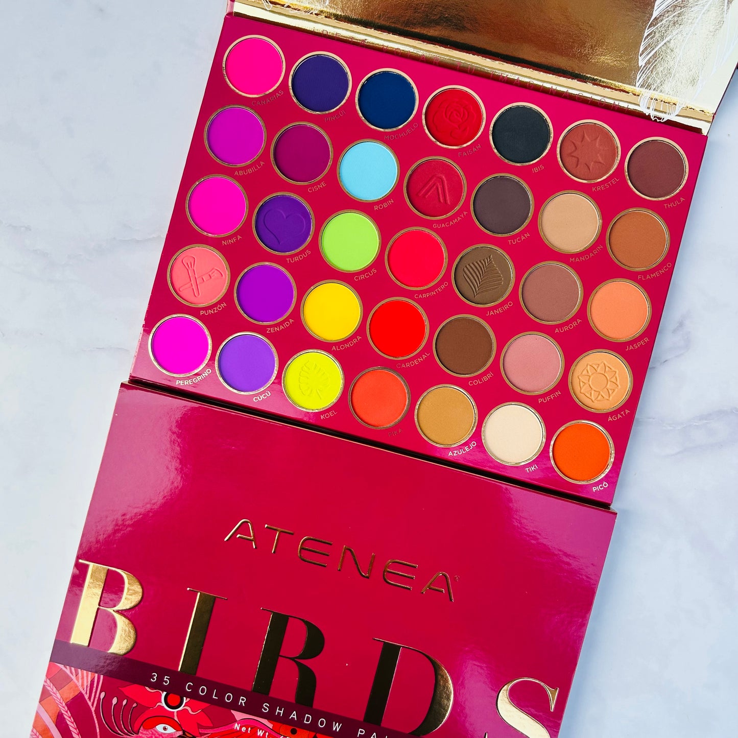 Sombras Birds 35 tonos - Atenea