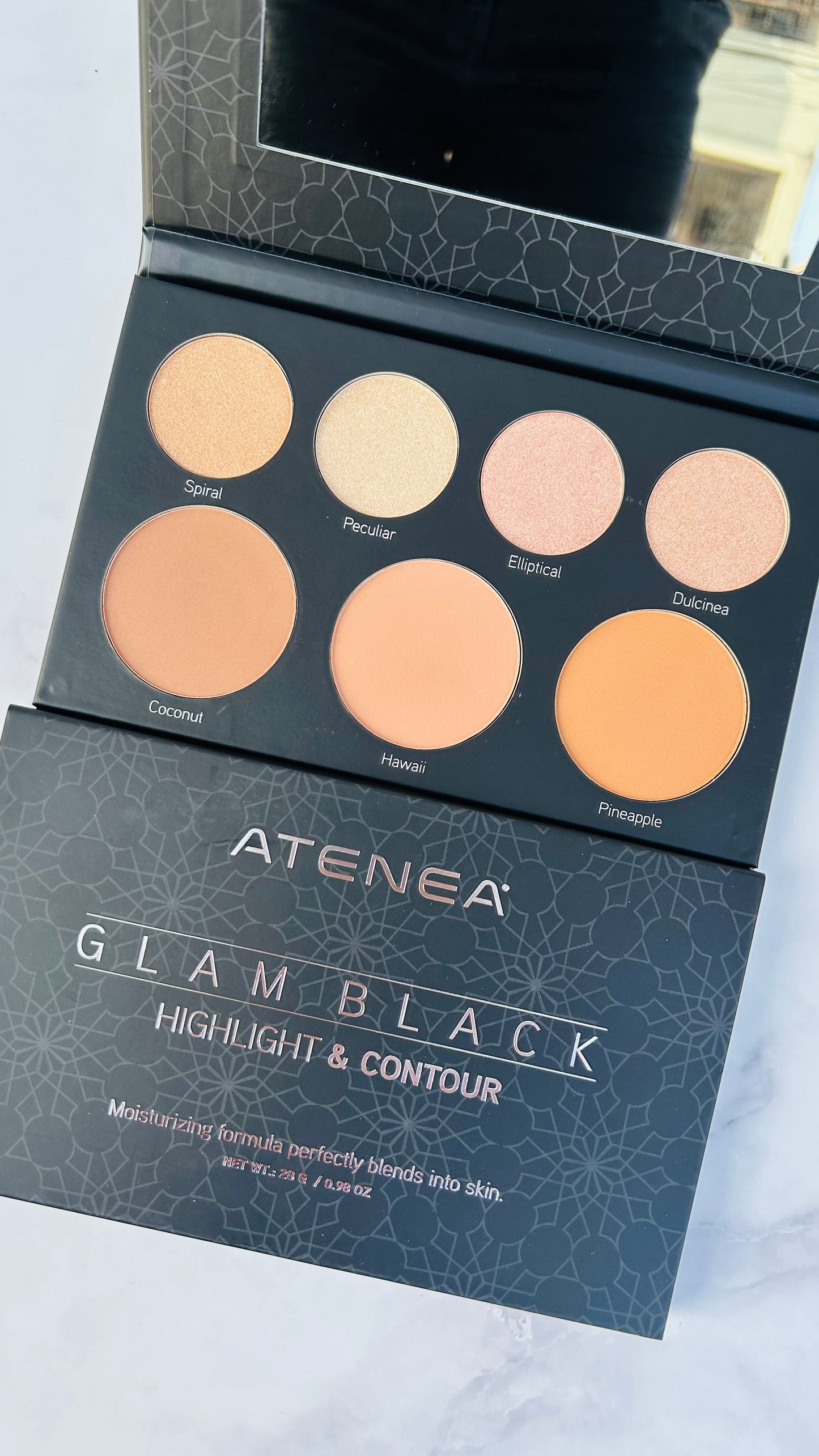 Contornos e iluminadores Glam Black - Atenea