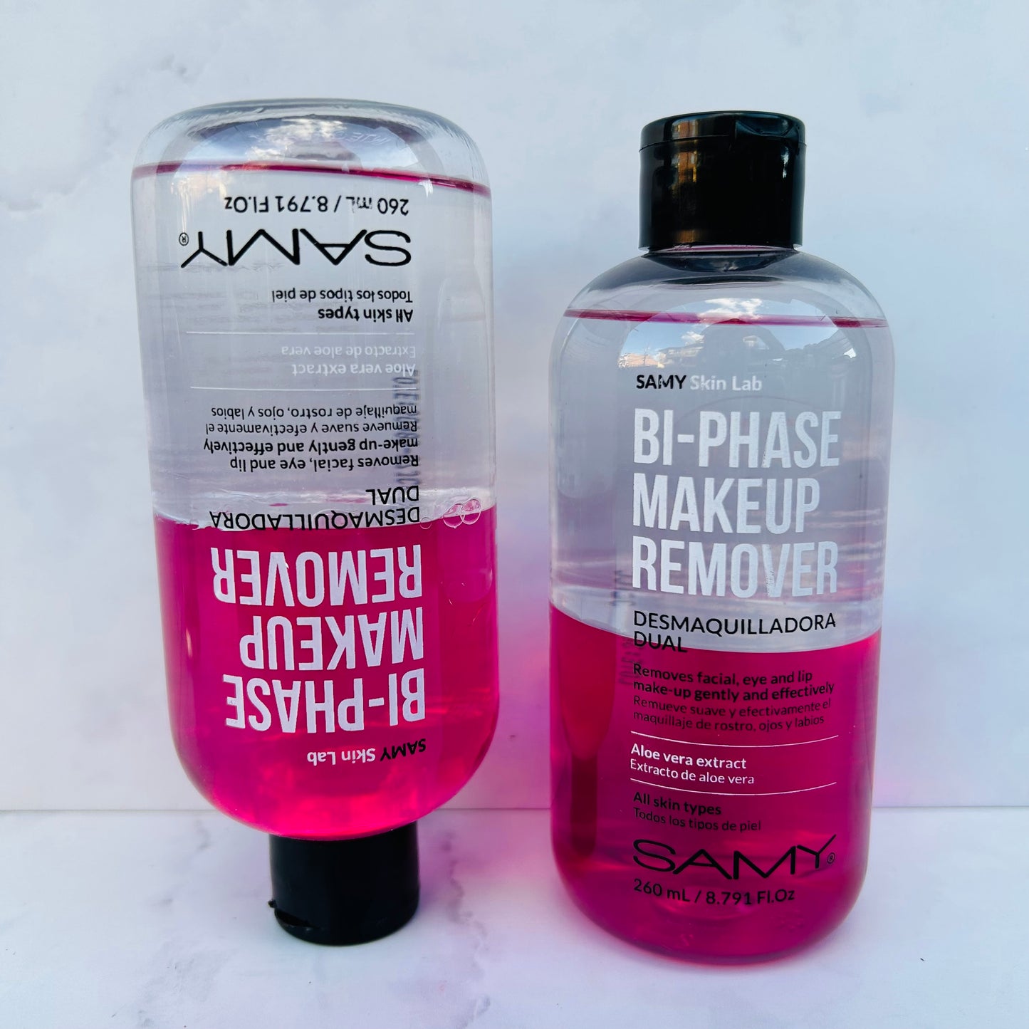 Agua desmaquillante bifásico 125ml - Trendy