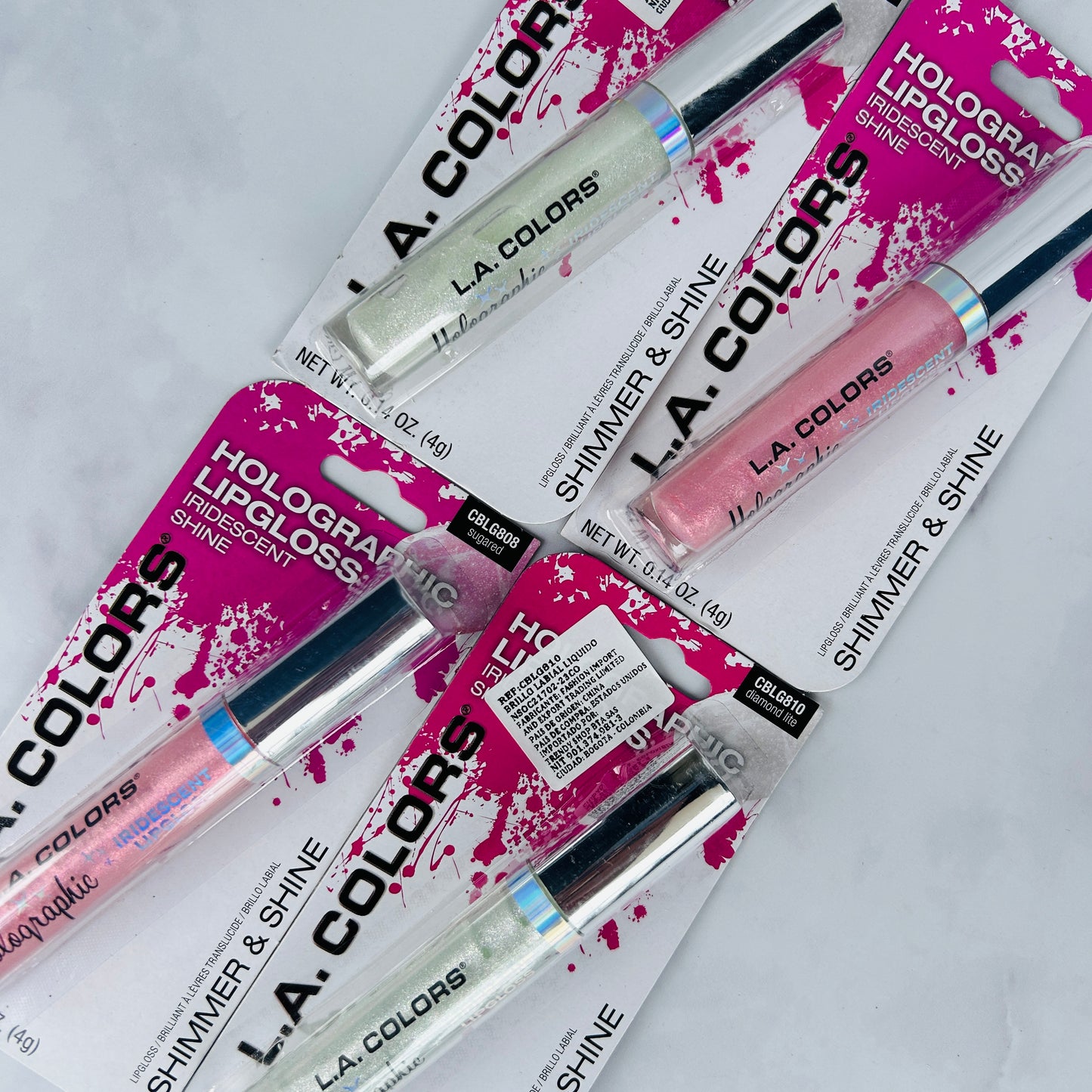 Brillo holográfico - L.A Colors