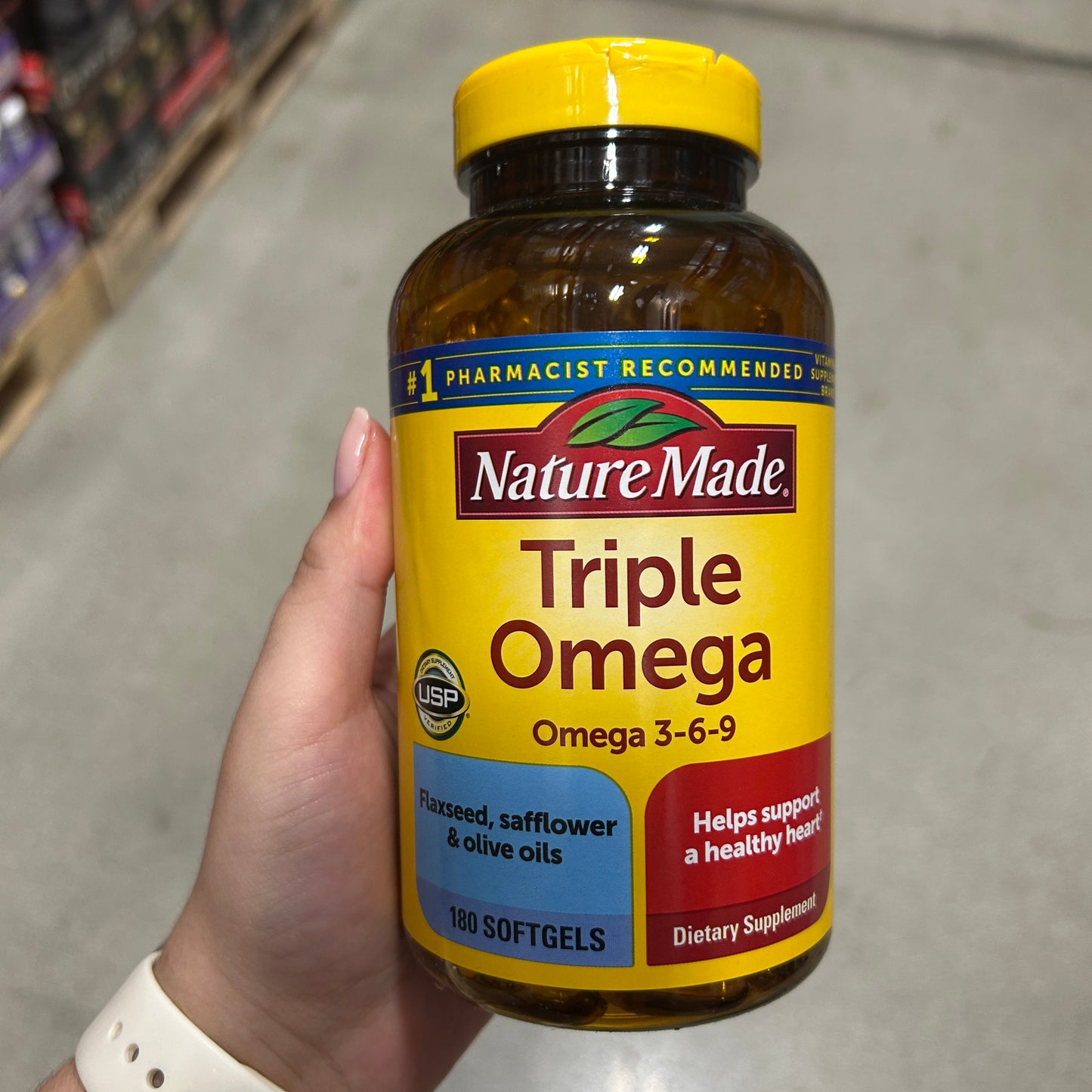 Cápsulas Triple Omega 3-6-9 - Nature Made