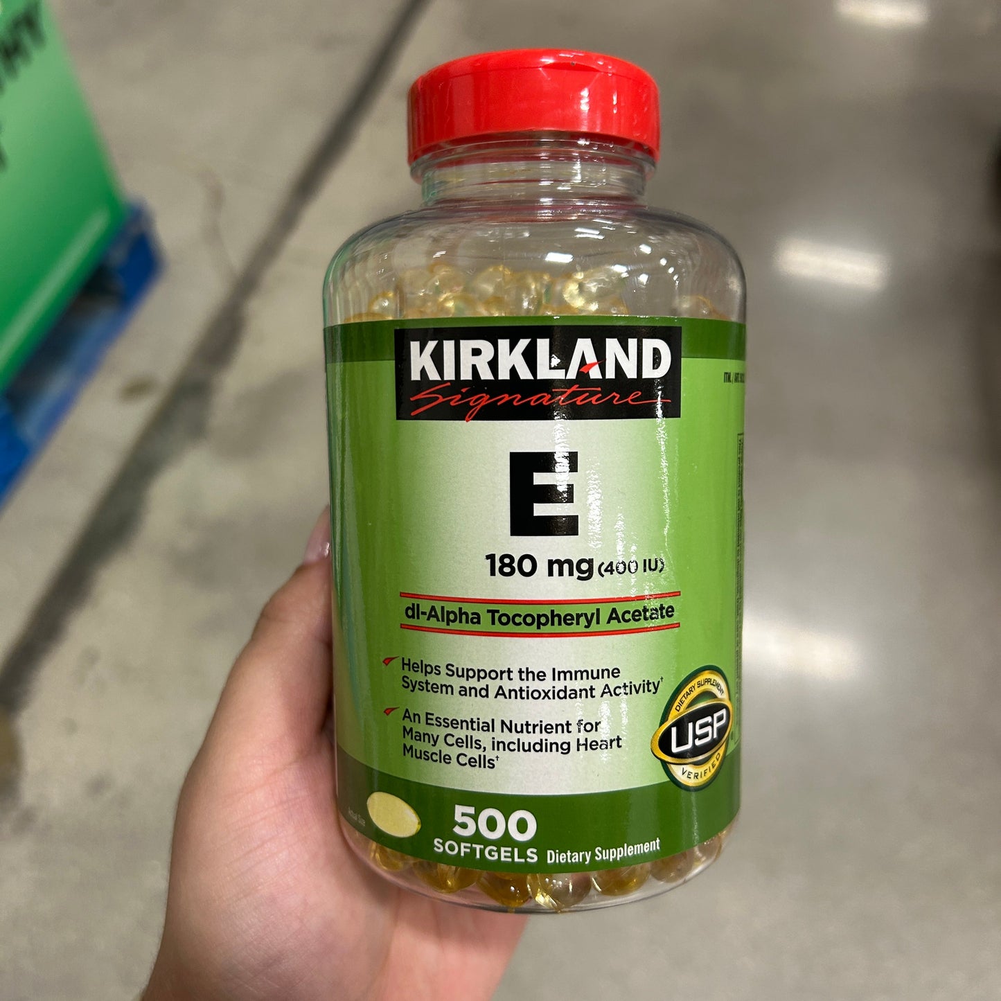 Cápsulas Vitamina E - Kirkland Signature