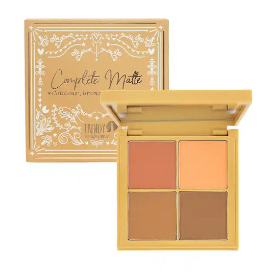 Kit contorno rubor Complete Matte - Trendy